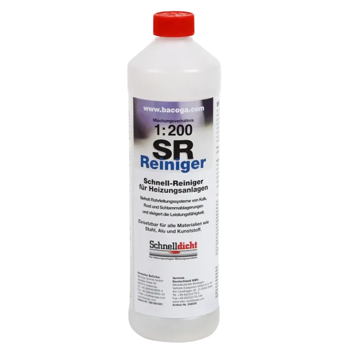 BCG SR REINIGER Heating System Cleaner for Lime Scale, Sludge, and Rust